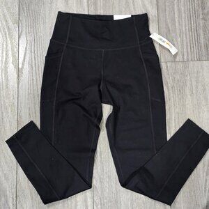 NWT Calvin Klein Performance Womens Leggings Size Small Super High Waist Black